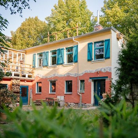 The Upholstery Tinyhouse Deluxe Eco Chalet Kreativ Citynah 켐니츠 외부 사진