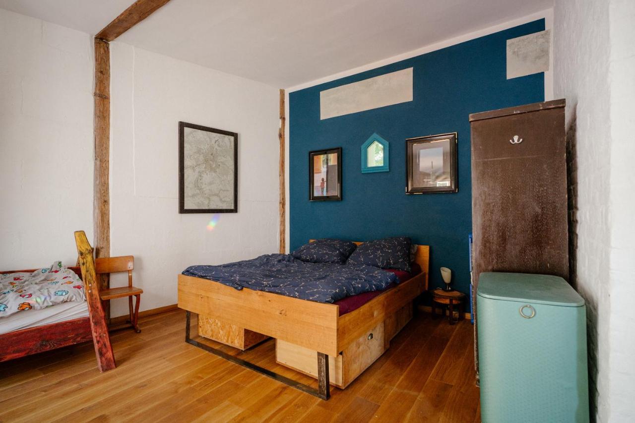 The Upholstery Tinyhouse Deluxe Eco Chalet Kreativ Citynah 켐니츠 외부 사진