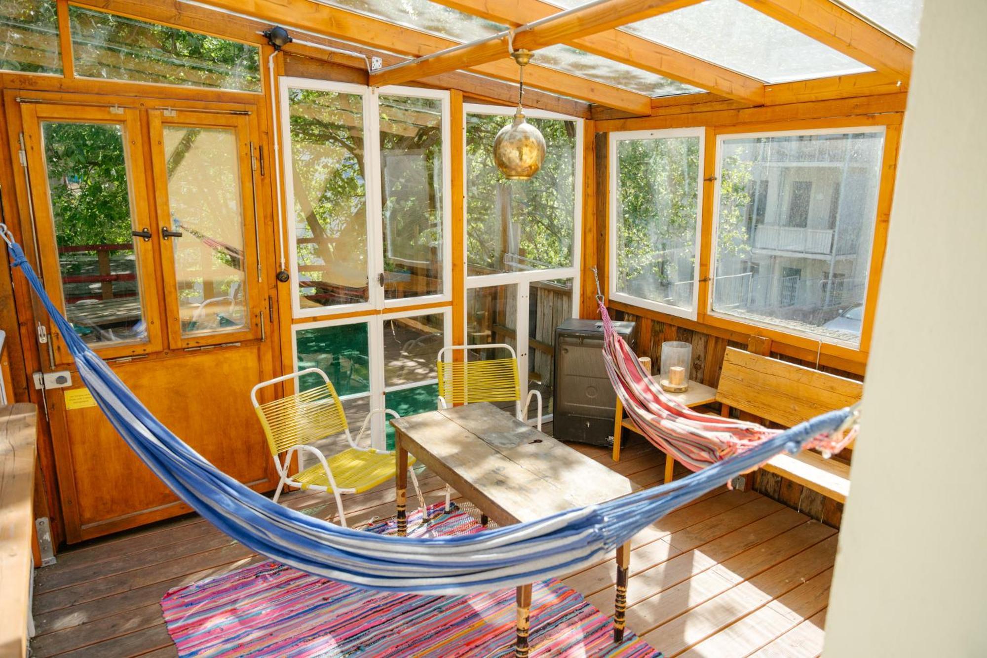 The Upholstery Tinyhouse Deluxe Eco Chalet Kreativ Citynah 켐니츠 외부 사진