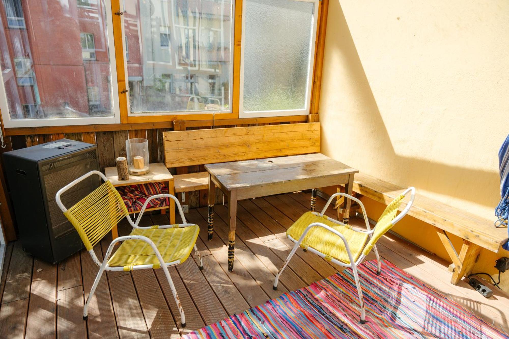 The Upholstery Tinyhouse Deluxe Eco Chalet Kreativ Citynah 켐니츠 외부 사진