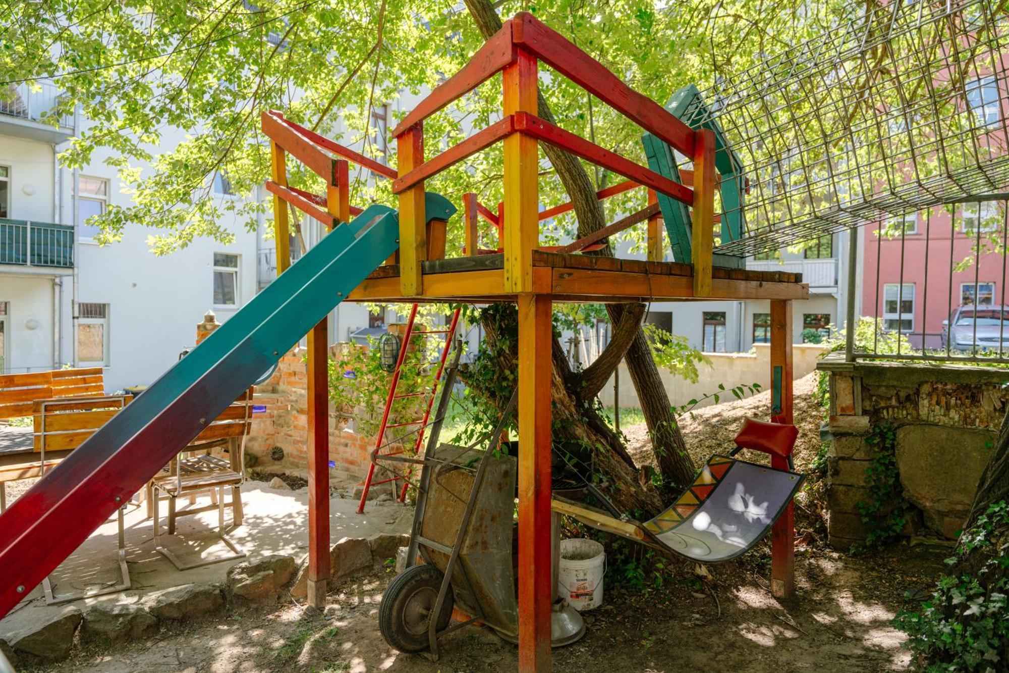The Upholstery Tinyhouse Deluxe Eco Chalet Kreativ Citynah 켐니츠 외부 사진